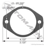 465.4916 STEERING PUMP GASKET