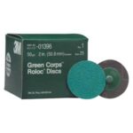 2" (1396) GREEN CORPS ROLOC DISC, 50 GRIT 25/BAG