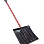 SNOW SHOVEL CAR POLYBLK 1199D