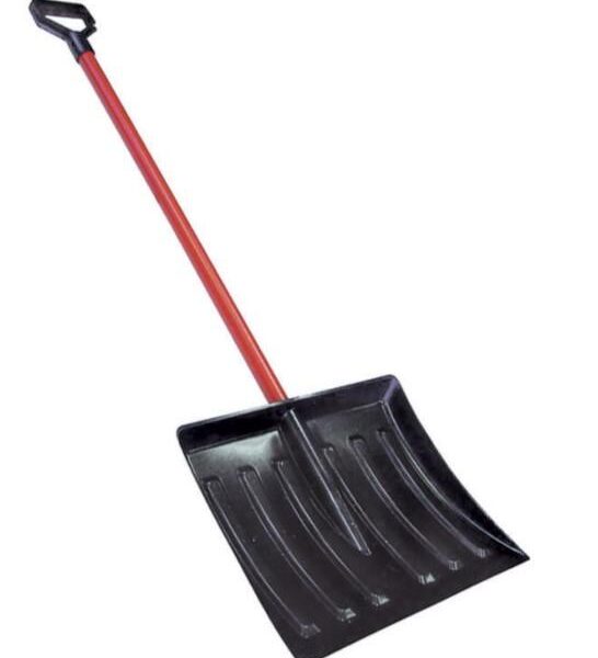 SNOW SHOVEL CAR POLYBLK 1199D