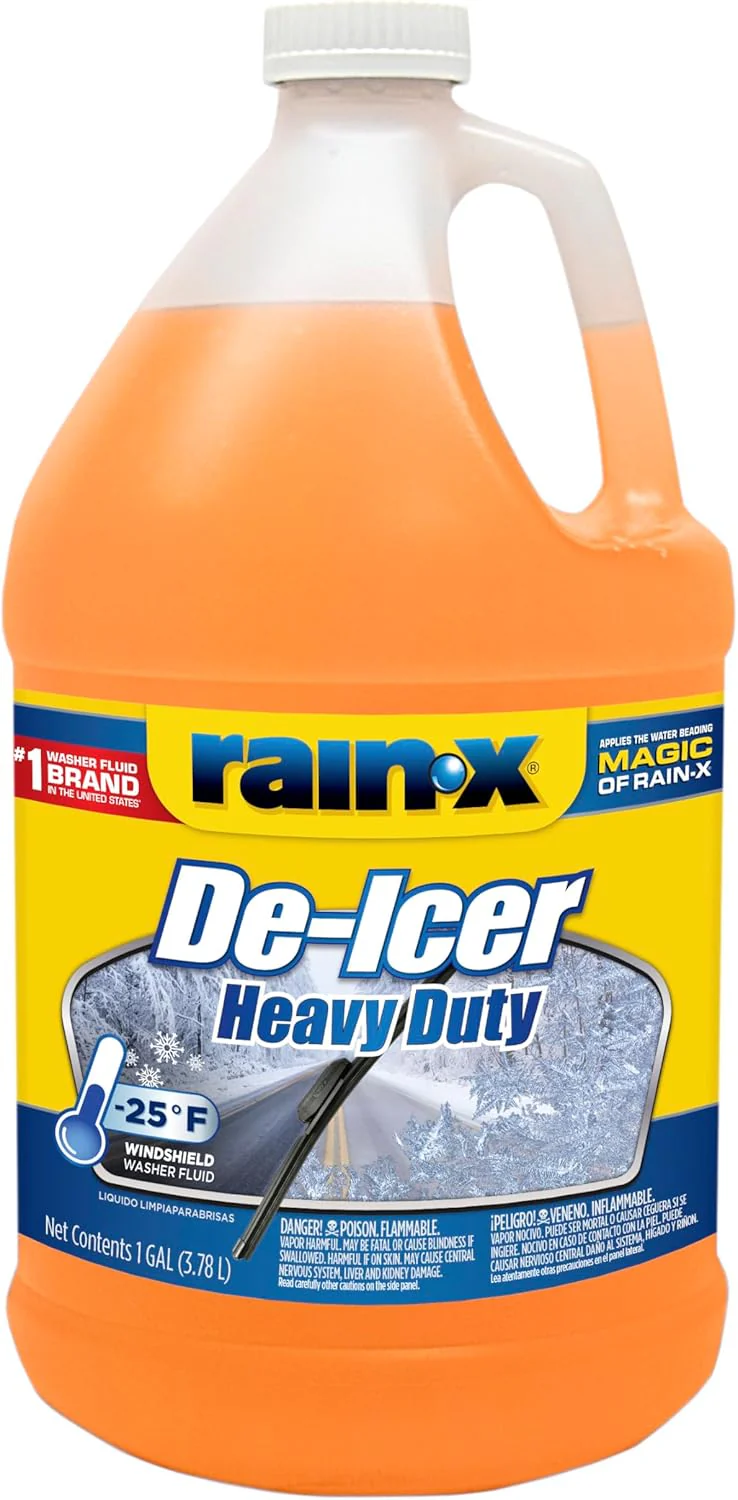 113655 RAIN X -25°F Degree De-Icer Windshield Washer Fluid