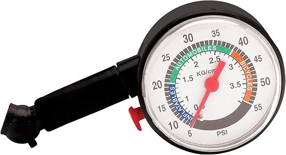 1145 WIL PROJECT RPO DIAL TYPE TIRE PRESSURE GAUGE 5-55 PSI