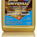 11621 ANTIFREEZE PRIDE 100% UNIVERSAL GOLD EXTENDED LIFE -84° (6/1 GALLON)