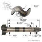 125.281030.02 CAMSHAFT RH 1 UNIT