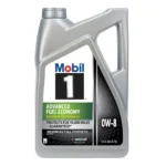 127857 MOBIL 1 0W8 ADVANCED FUEL ECONOMY FULL SYNTHETIC (5 QUARTS JUG)
