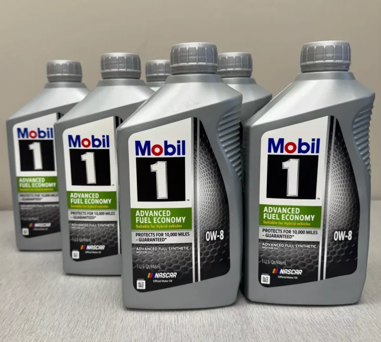 127876 MOBIL 1 0W8 6 QUARTS 1 CASE