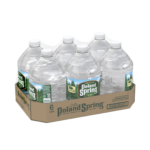 POLAND SPRING 100% NATURAL CLEAR BOTTLE 3 LITER 6 PACK