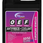 14280 ANTIFREEZE ALL TEMP OEF 50/50 EUROPEAN PINK 6/1 CASE