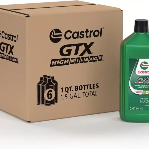 15D53A CASTROL EDGE FULL SYNTHETIC 10W40 6/1 QTS