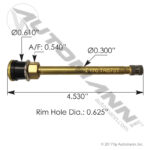 170.TR573T VALVE STEM 4.530in STRAIGHT 1 UNIT