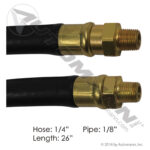 177.7926 AIR SHIFT HOSE ASSY 26IN