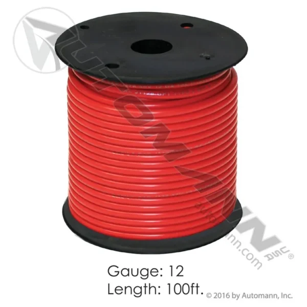 Automann 178.2112RD Wire Primary 12 GA 100FT Red