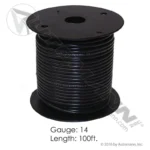 178.2114BK - Wire Primary 14 GA 100FT Black 1 UNIT