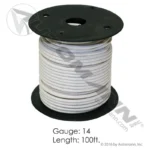 178.2114WT WIRE PRIMARY 14 GA 100FT WHITE 1 UNIT