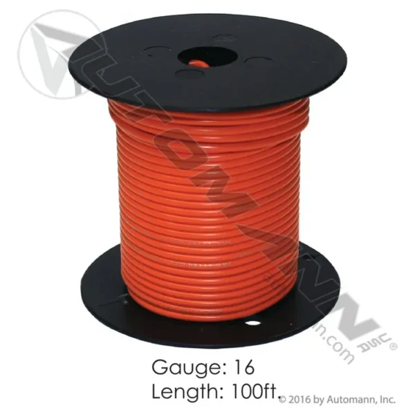 178.2116NG WIRE PRIMARY 16 GA 100FT ORANGE