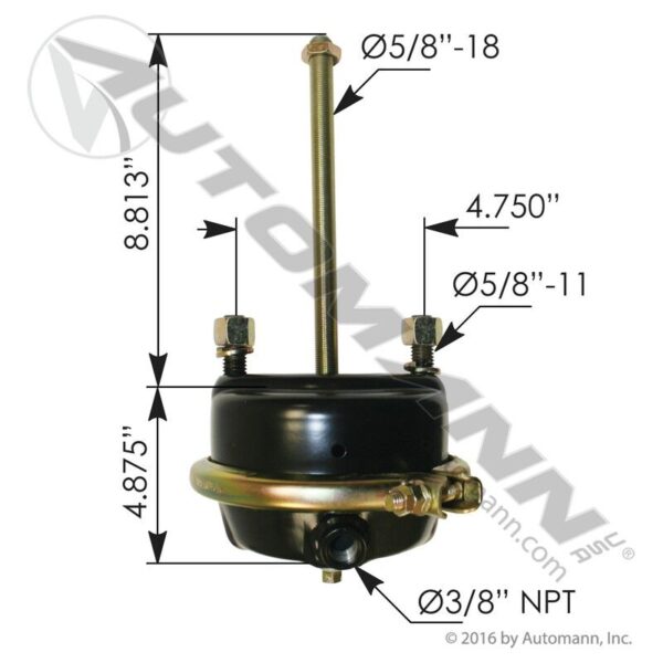 179.SC20L SERVICE CHAMBER TYPE 20 LONG STROKE