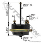 179.SC30L SERVICE CHAMBER TYPE 30 LONG STROKE