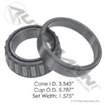 182.414 WHEEL BEARING KIT HM218210/HM218248
