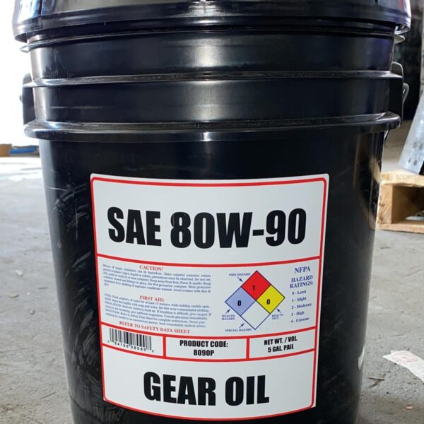 LUBENET 80W90 BLACK 5 GALLONS