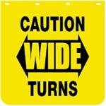 562.142430RYC MUD FLAP YELLOW POLY 45 DEG RH