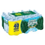 POLAND SPRING 100% NATURAL SPRING WATER 16.9 Oz. BOTTLES 40 PACK