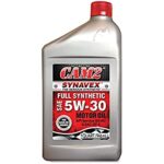 85306 CAM2 FULL SYNTHETIC 5W30 (6 QUARTS/1 CASE)