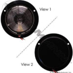 571.LG402W BACK-UP LIGHT RECESSED 4IN