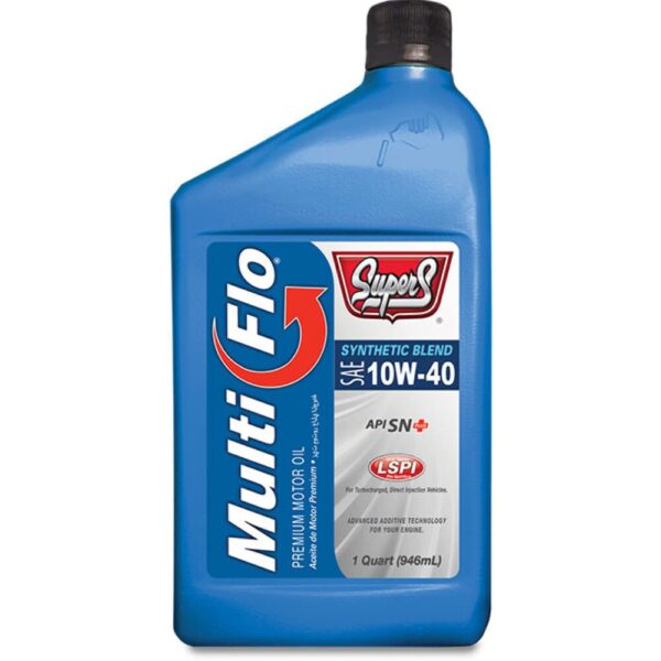 SUPER S 10W40 MULTIFLOW SYNTHETIC BLEND (6 GALLON)