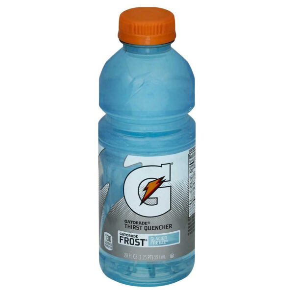 GATORADE THIRST QUENCHER GLACIER FREEZE 20 Oz. (PACK OF 24)
