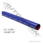 561.09200 Coolant Silicone Stick Hose 4 PLY 2" ID x 36" OAL 1 UNIT