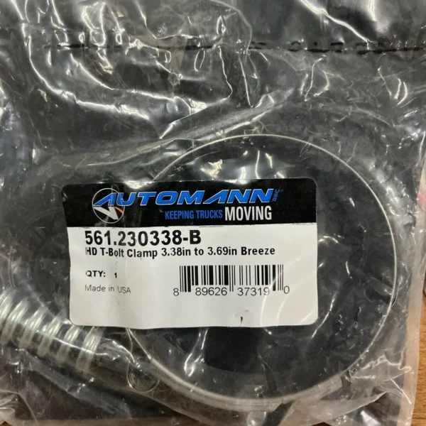 Automann 561.230338-B Hd T Bolt Clamp 3.38 In To 3.69