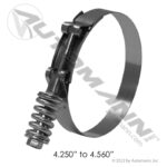 561.230425 HD T-BOLT CLAMP 4.25IN TO 4.56IN 1 UNIT