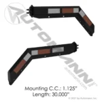 562.417 Mud flap Hanger Kit Spring Loaded