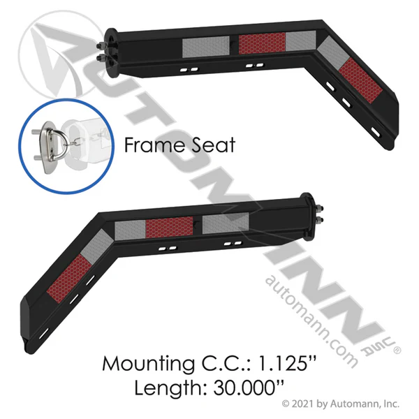 562.417FS Spring-Loaded Hanger Angled Black FS 1.25 Inch 1 UNIT