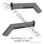 562.438 MUD FLAP HANGER KIT-SPR LOAD