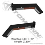 562.477 MUD FLAP HANGER KIT-SPRING LOADED