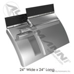 562.9106 QUARTER FENDER KIT STAINLESS STEEL