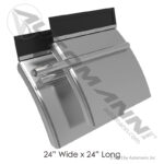 562.9107 Quarter Fender Kit Stainless 1 UNIT