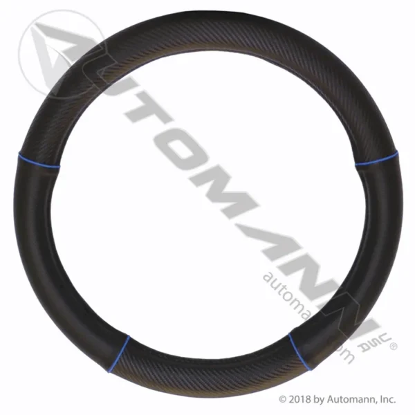 Automann 562.99008SWC-B Steering Wheel Cover Black/Blue