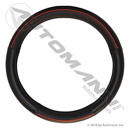562.99009SWC-R STEERING WHEEL COVER BLACK/RED