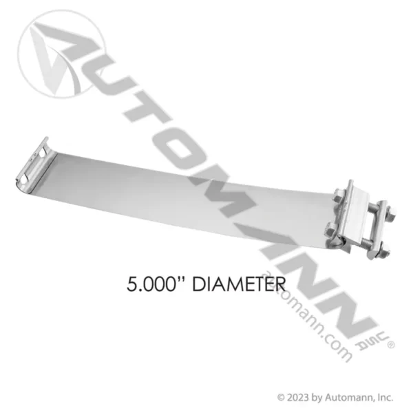 562.U3205SS-T-Band Clamp Flat Torca 5in S.Steel
