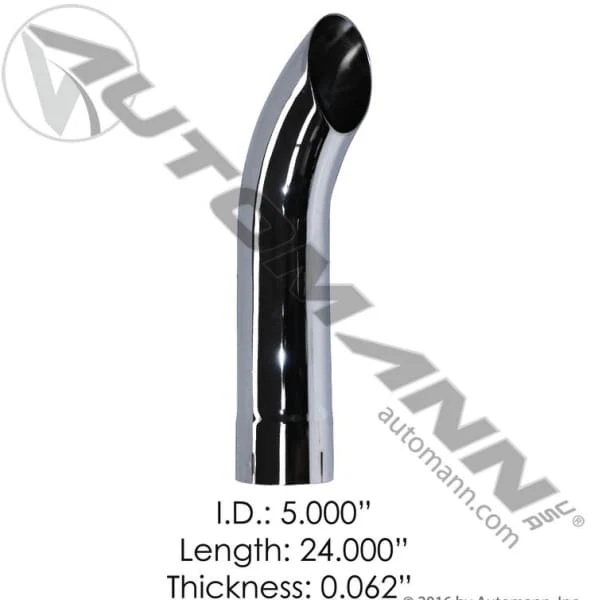 Automann 562.U5524C Chrome Stack 24in Length 5in ID
