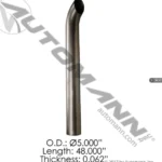 562.U5548SA Exhaust Stack 5in OD 48in L ALZ 1 UNIT