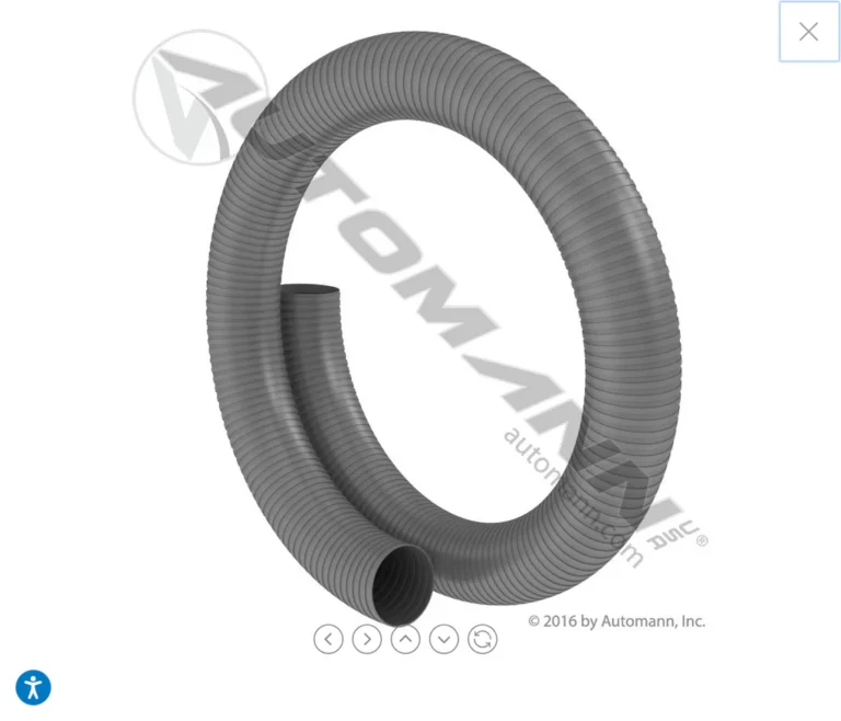 562.U7250-10G Flex Tubing 5in X 10ft Galvanized