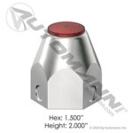 562.A4034R CHROME STEEL PUSH ON 1-1/2IN