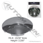562.B1501C-BP FRONT HUB CAP 5 NOTCH CHROME