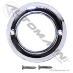 562.BZ30C LIGHT BEZEL 2IN CHROME PLASTIC