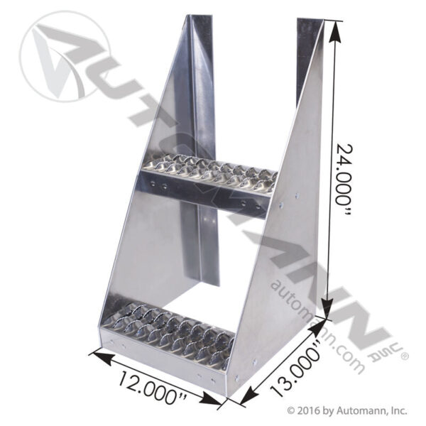 562.FS12A FRAME STEP 12X13X24 ALUMINUM