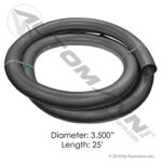 562.U7235-25G Flex Tubing 3.5in X 25ft Galvanized