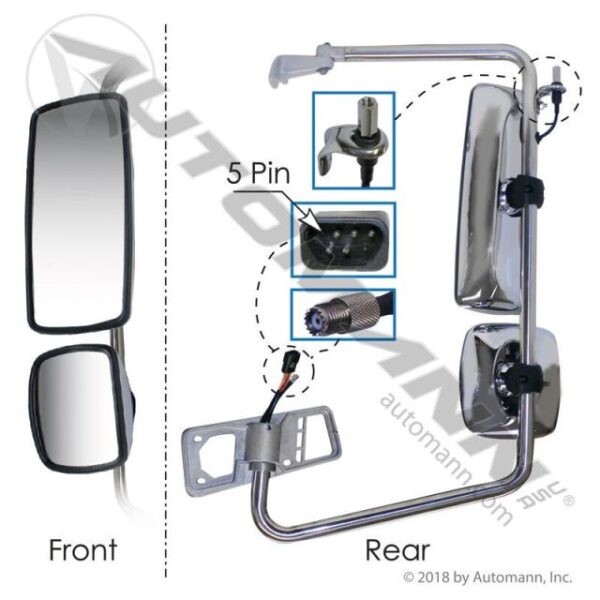 Automann 563.46015C Door Mirror